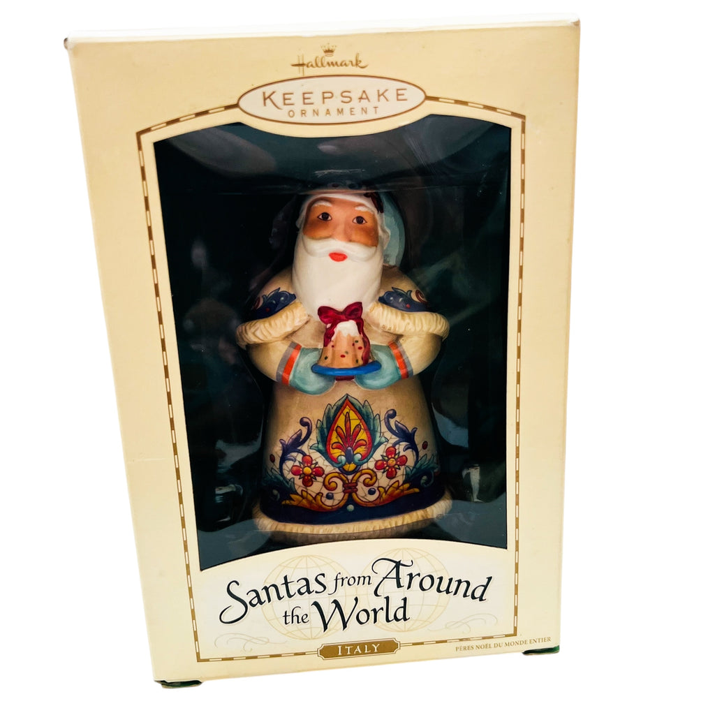 Hallmark Keepsake Santas From Around the World Italy Ornament
