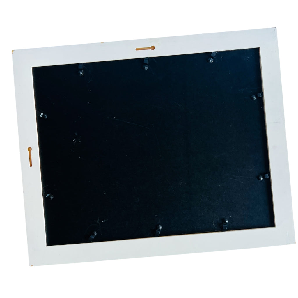 Vintage Robert Wyland Glass Framed Wall Art Print