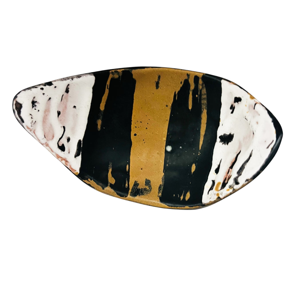 Gorka Livia Art Pottery Signed Trinket Tray Bowl