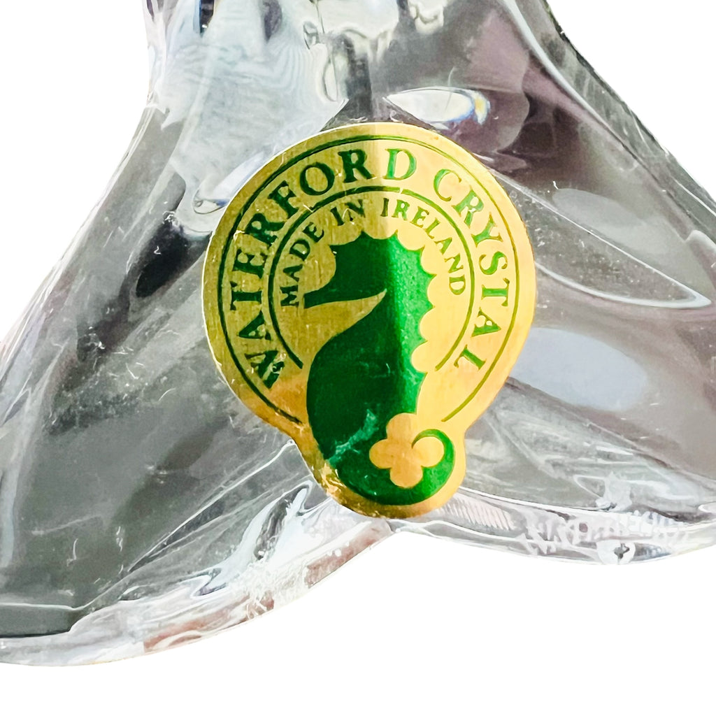 Waterford Crystal Dolphin Figurine Paperweight