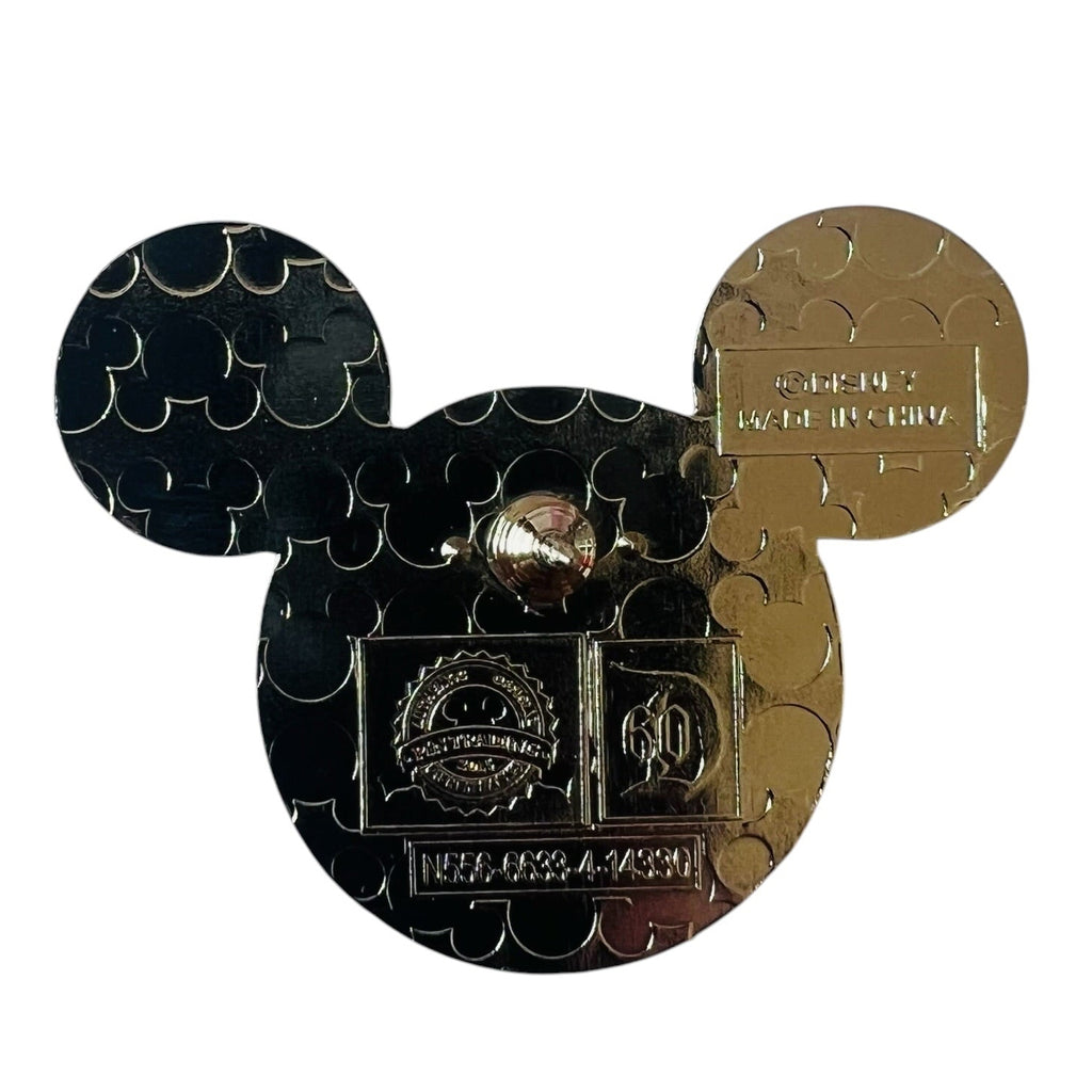 Disney Disneyland 60th Mickey Ears Minnie Castle Diamond Anniversary Pin