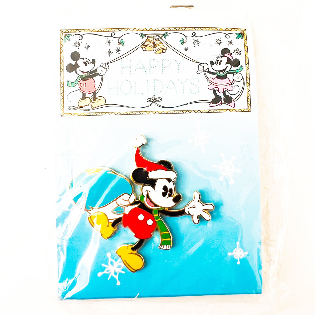 Disney Happy Holidays Cast Exclusive Christmas Party 2001 Mickey Mouse LE 6000 Pin