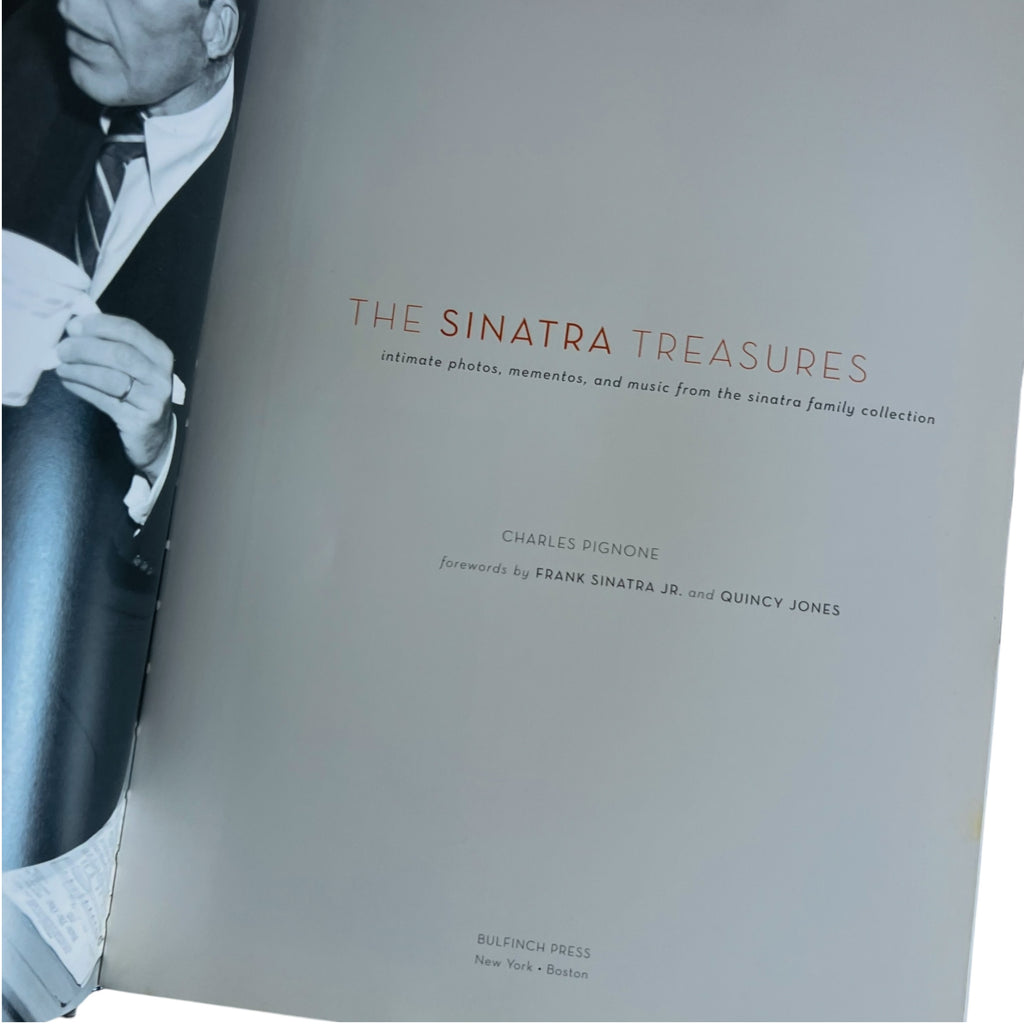 The Sinatra Treasures + CD From The Sinatra Family Book