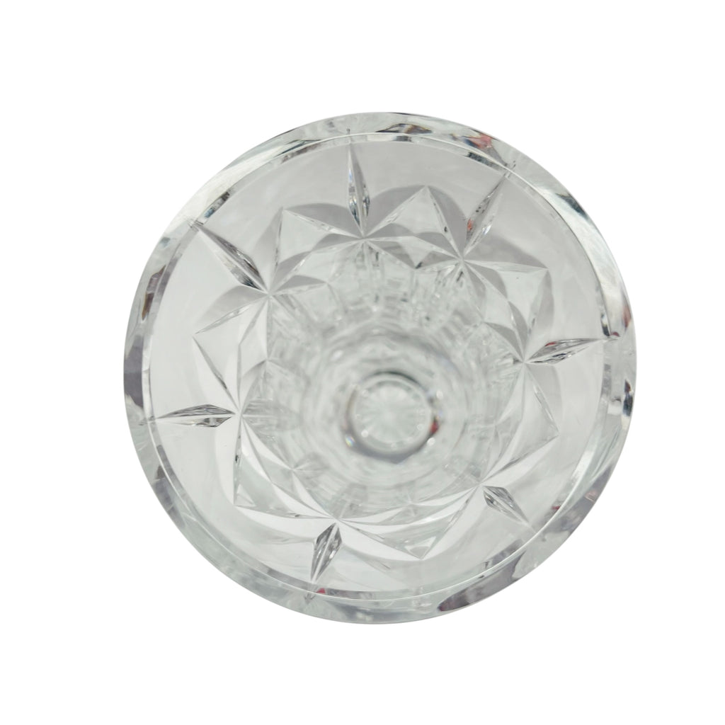 Vintage Waterford Crystal Pedestal Footed Vase