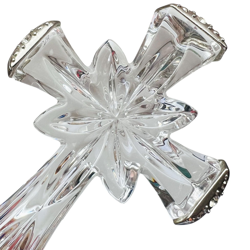 Lenox Diamonds & Pearls Collection Faux Diamonds Crystal Pave Cross