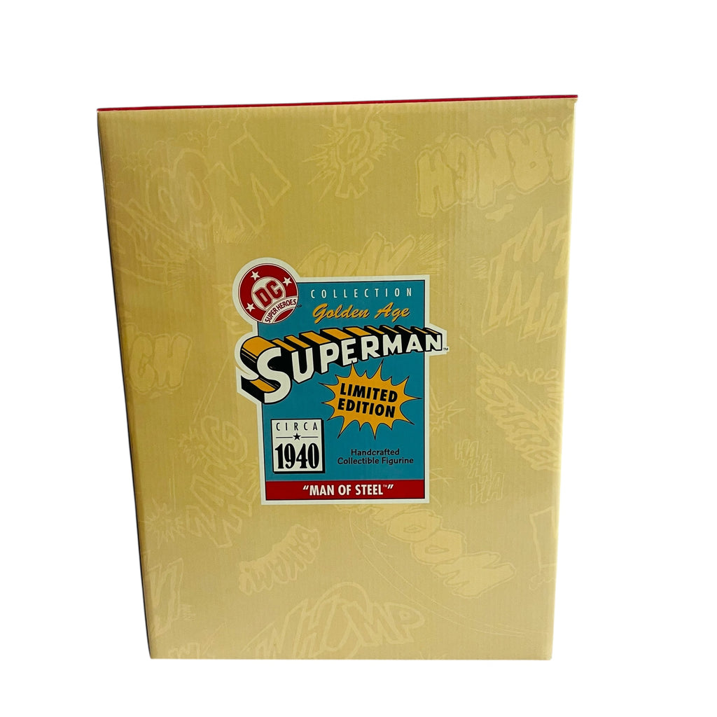 Superman DC Man Of Steel Golden Age Limited Edition 10128/14500 1996 Figurine