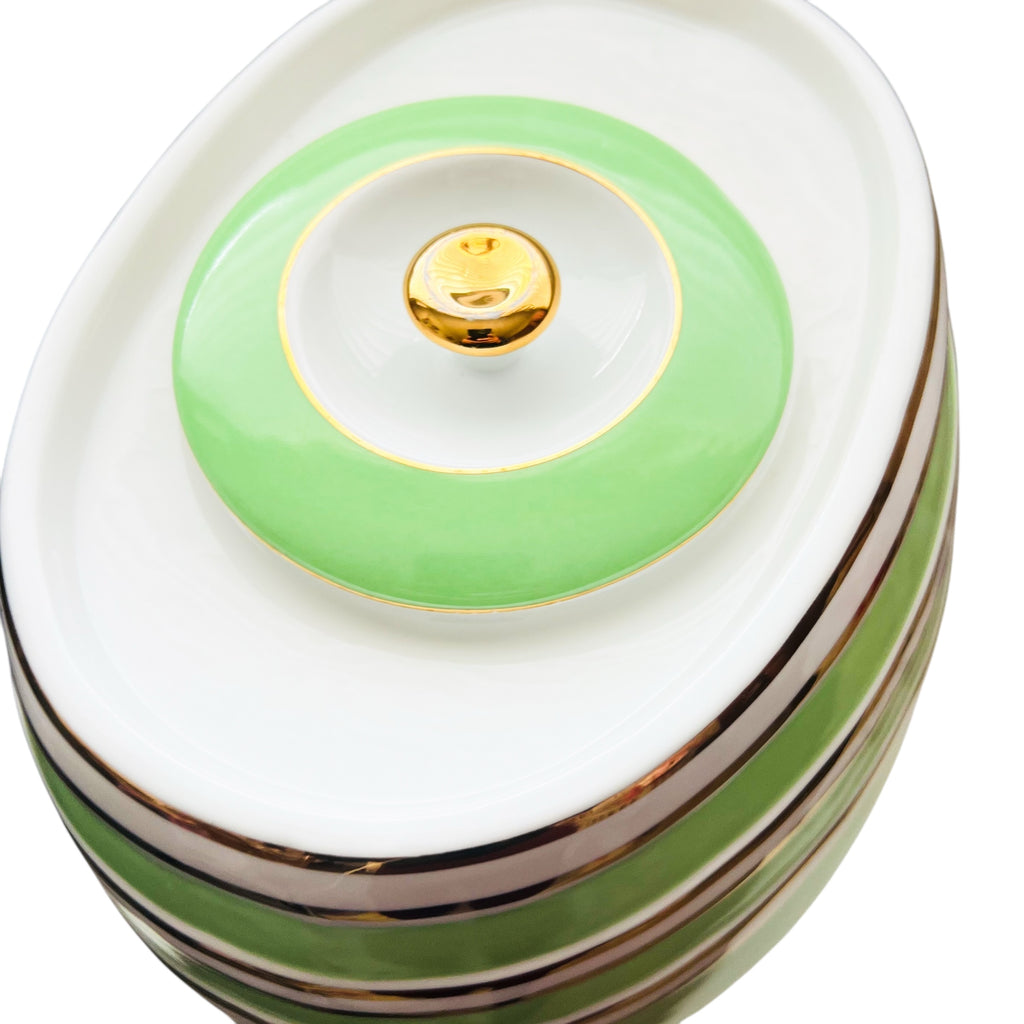 English Two's Company Iced Tea Ceramic Dispenser