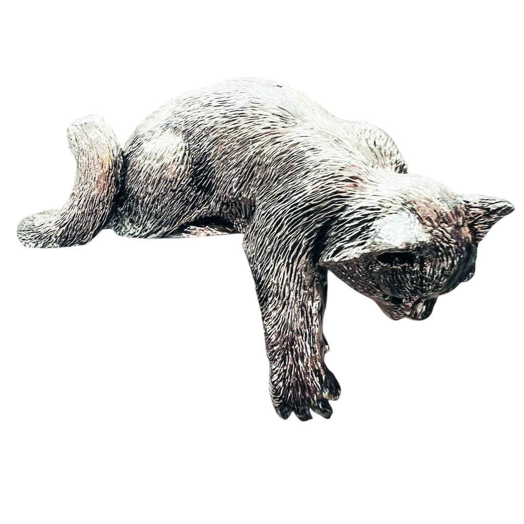Zanfeld Plata 999 Silver Cat Figurine
