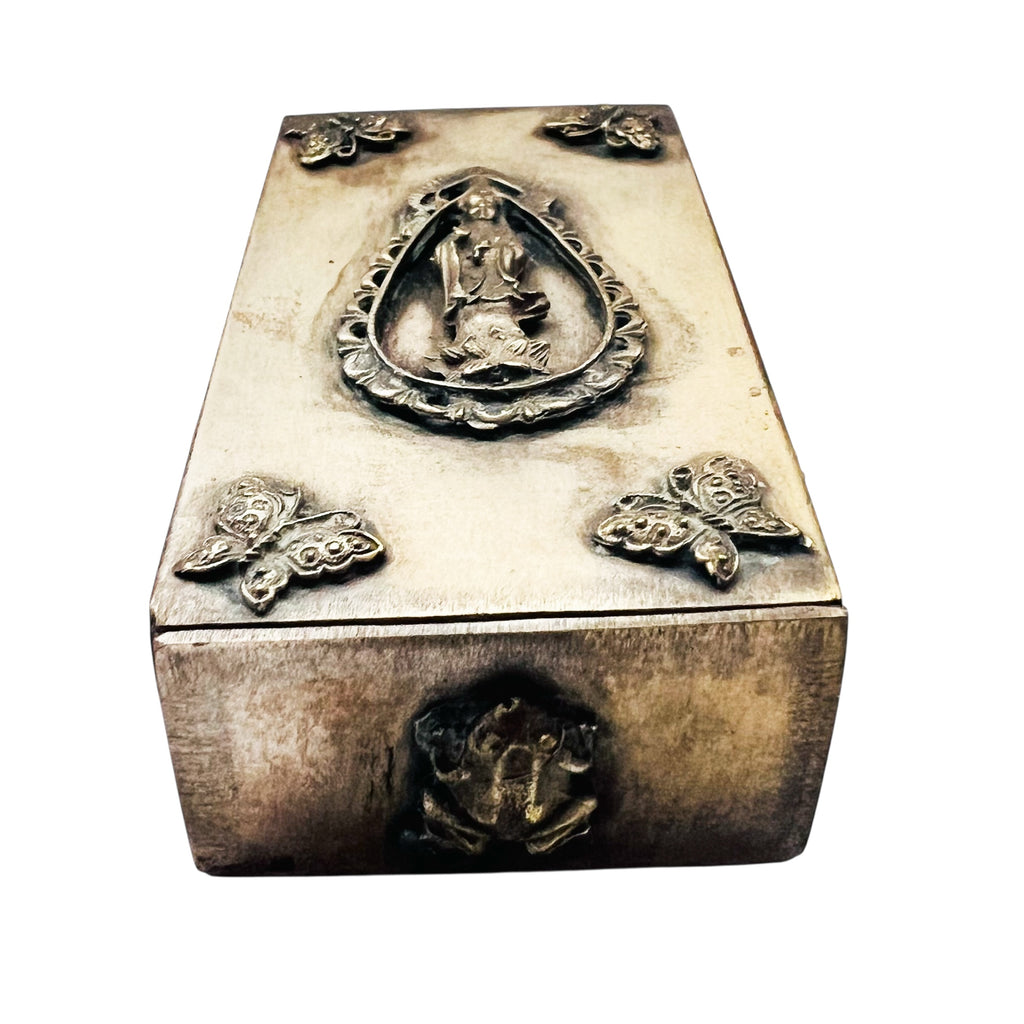 Religious Trunk Compartment Metal Box