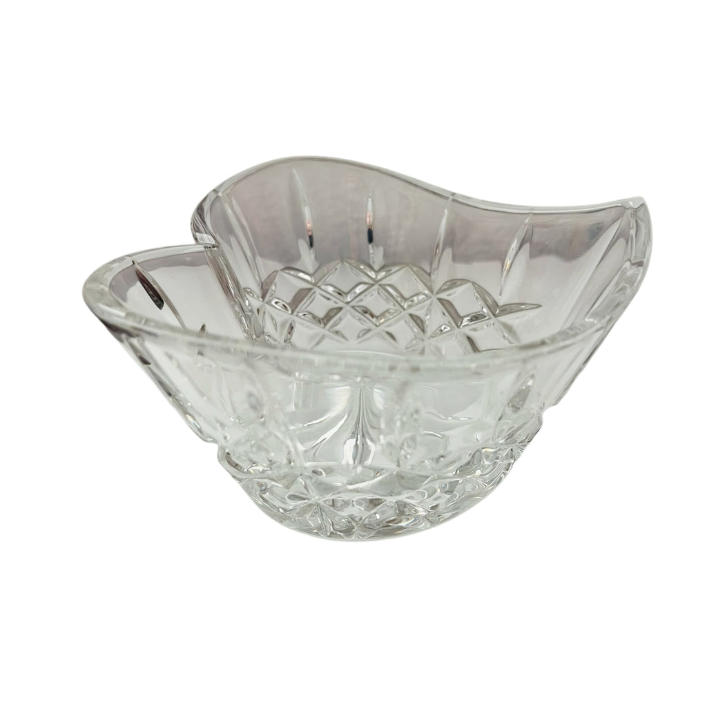 Vintage Waterford Crystal Heart Shape Bowl