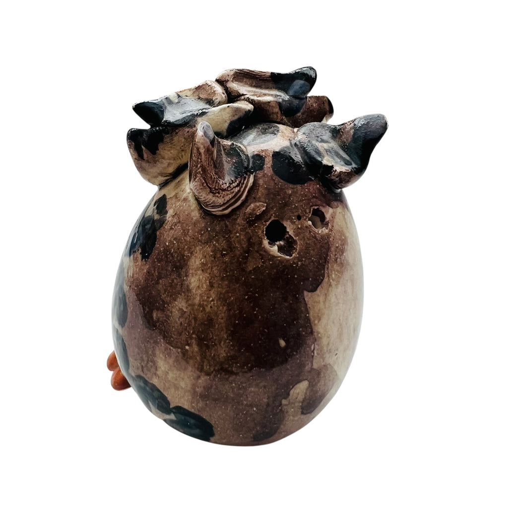 Vintage Ceramic Salt Shaker Owl Figurine