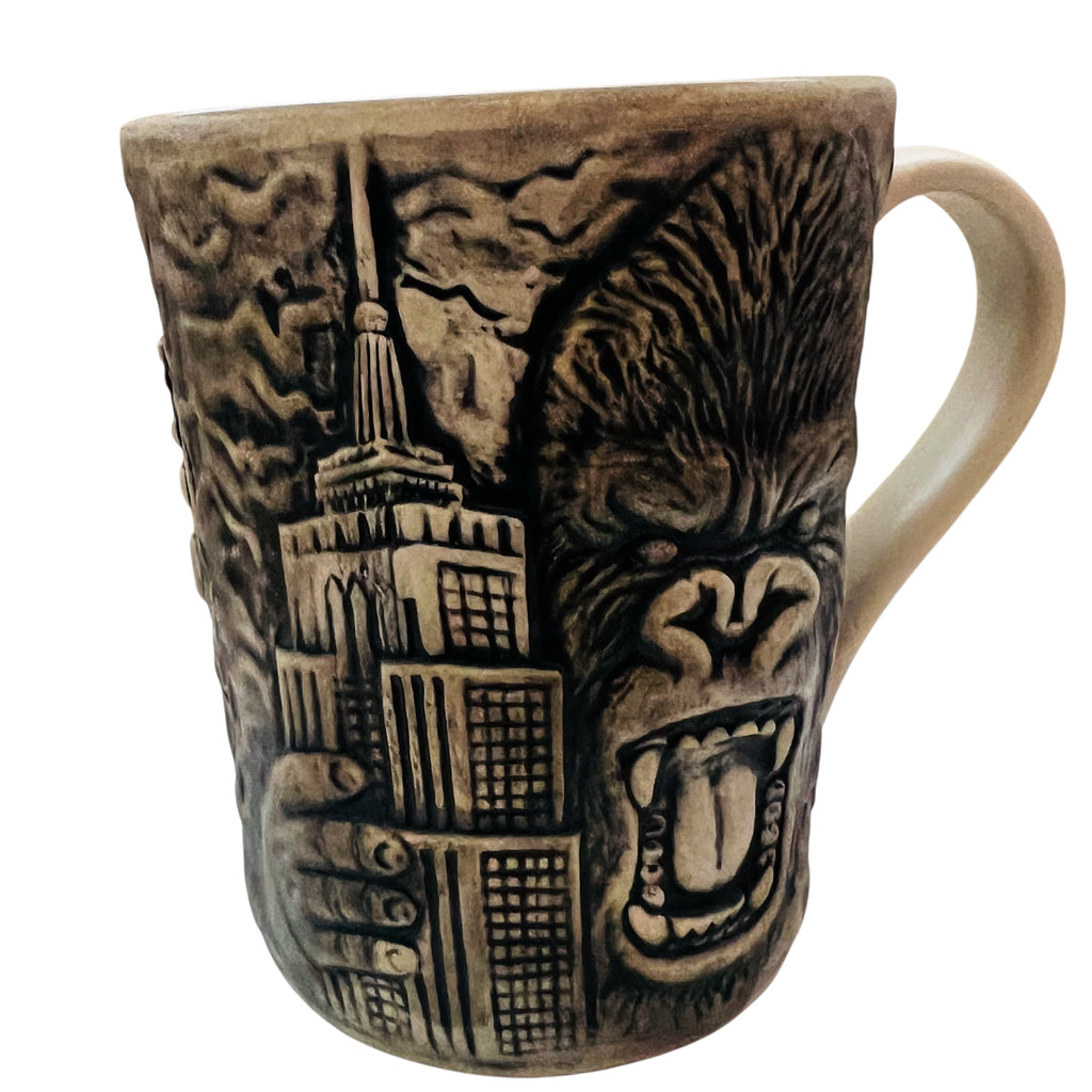 Empire State Building Official Ceramic 3D King Kong Embossed 15oz Mug