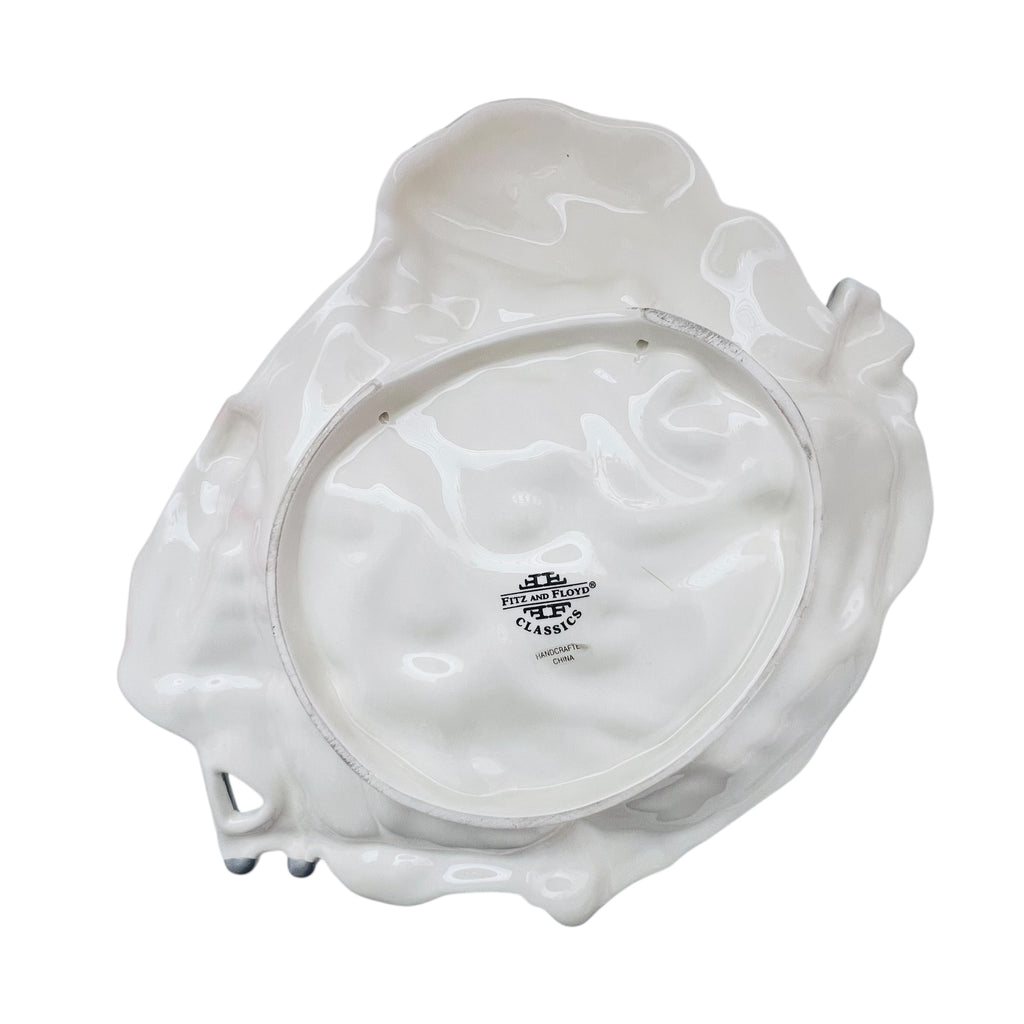 Fitz And Floyd Santa Claus Holiday Christmas Plate