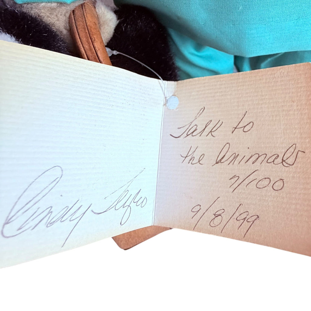 Vintage Apple Whimseys Cheechako Talk To The Animals Signed