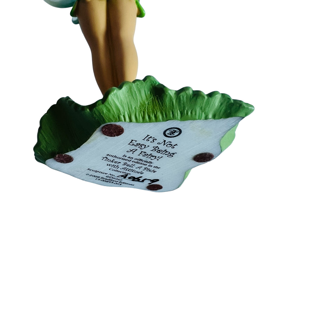 Bradford Exchange “It’s Not Easy Being a Fairy” Tinkerbell Disney Figurine