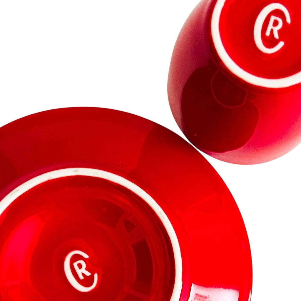 Cafés Richard Espresso Cup and Saucer 6/Set