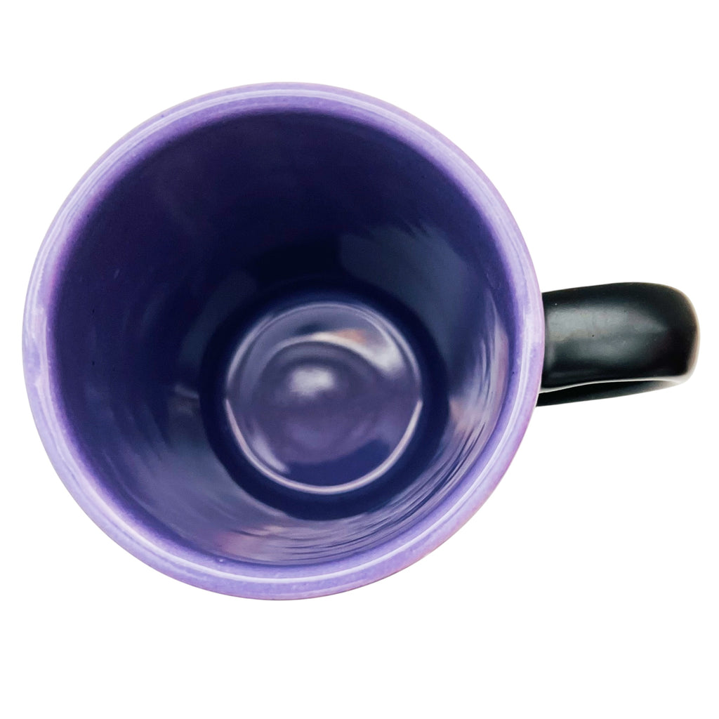 Disney D23 Official Fan Club Black and Purple Mug