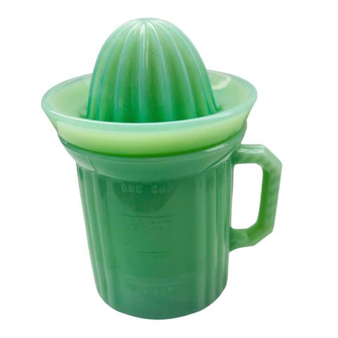 Vintage Jadeite Juicer Measuring Cup
