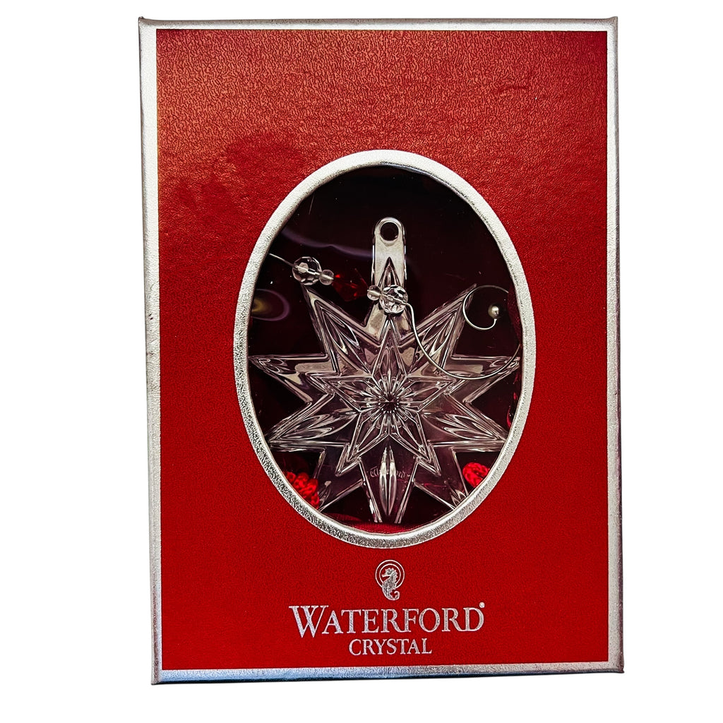 Waterford Crystal Snow Star Ornament