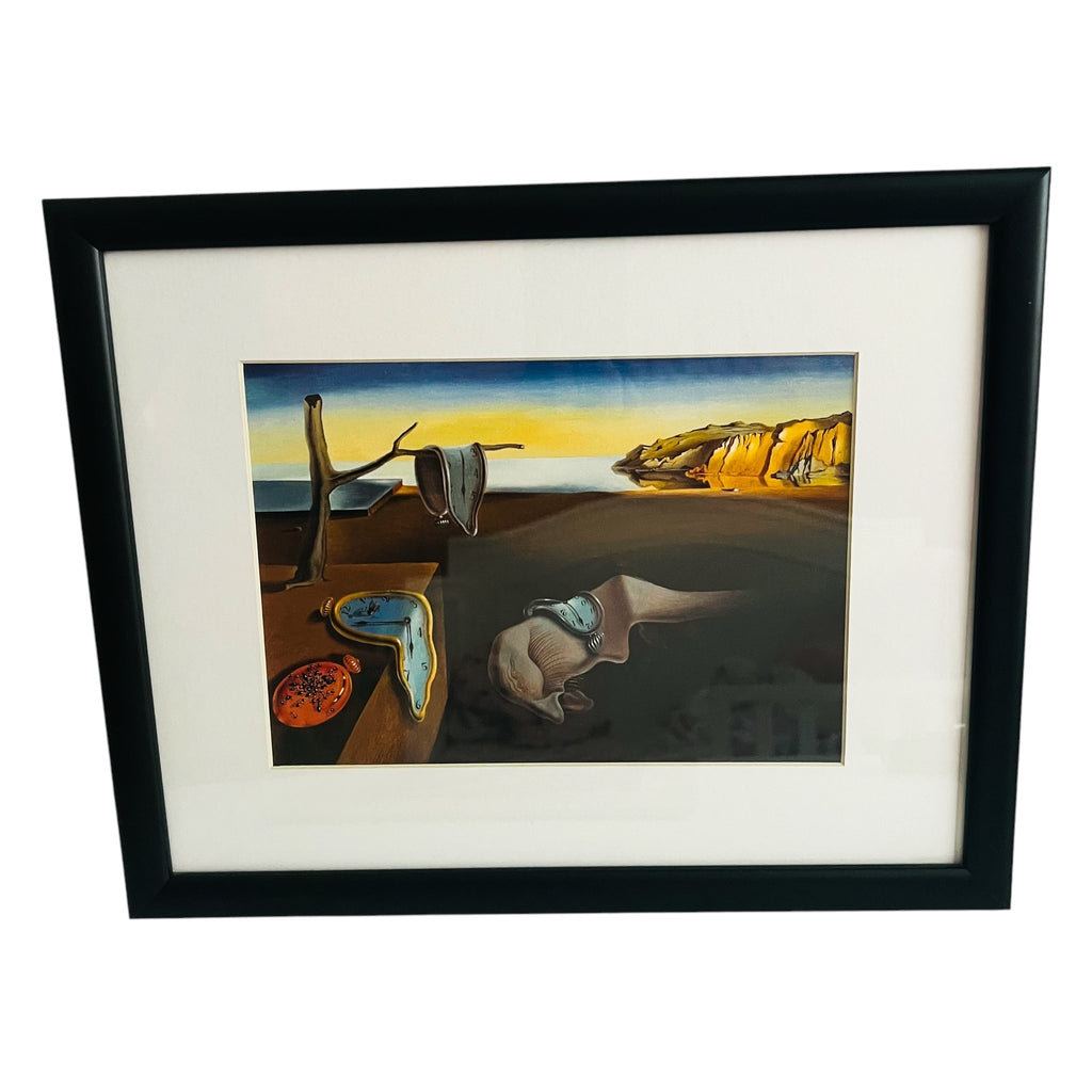 Salvador Dali The Persistence of Memory Custom Framed Print