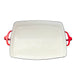 Vintage Dansk France Kobenstyle Red Enamel Casserole Pan