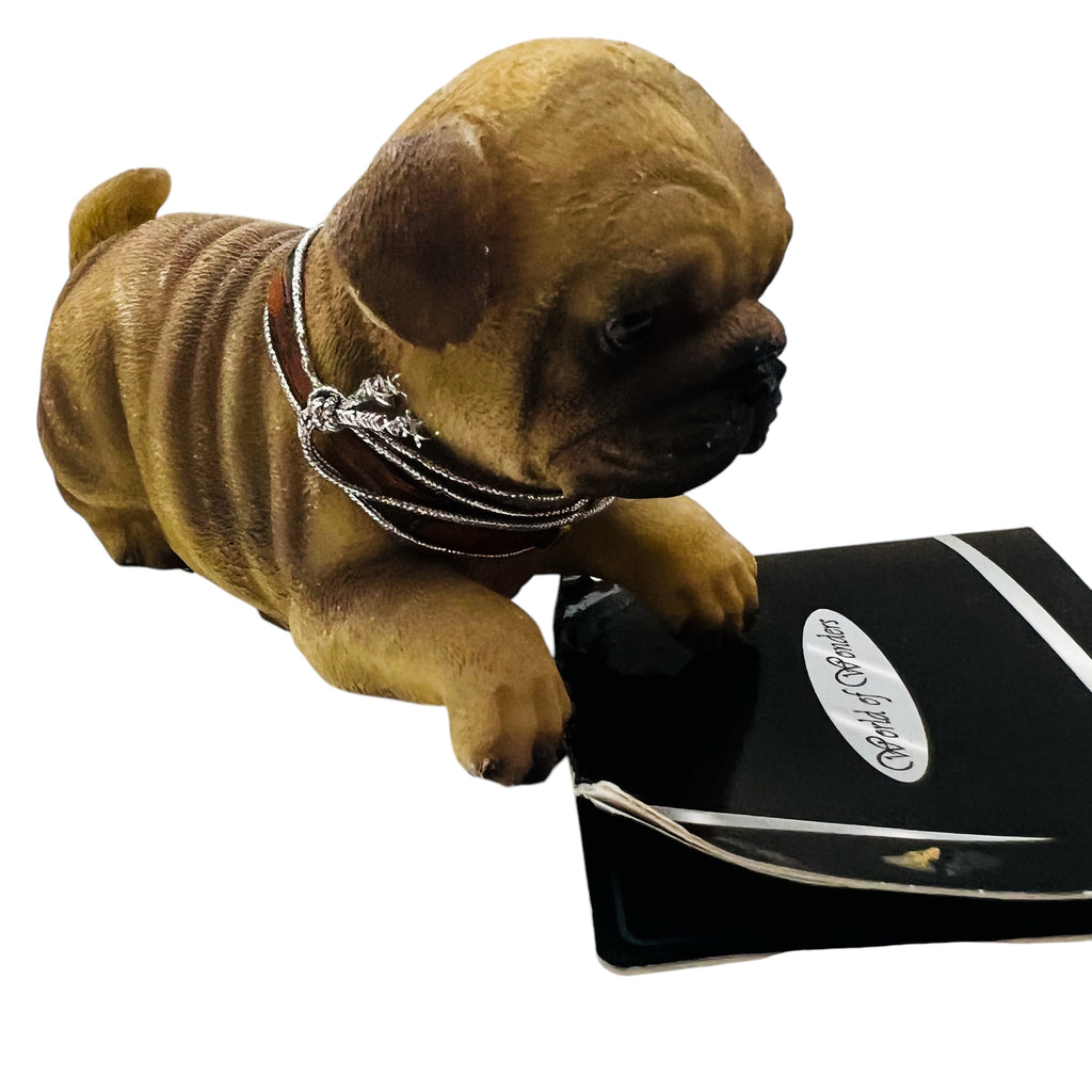 Pug Puppy DWK Corp Miniature Dog Figure