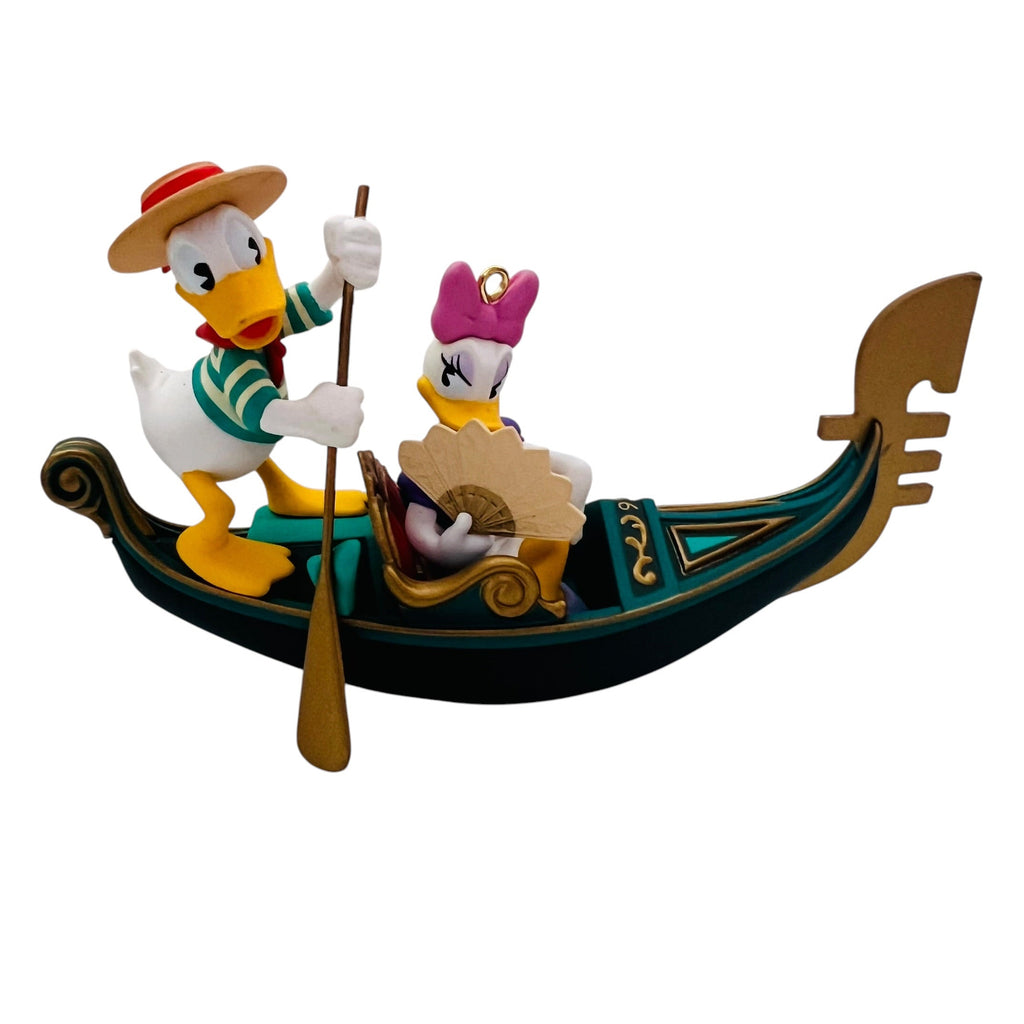 Disney Donald Duck & Daisy Gondola Ornament