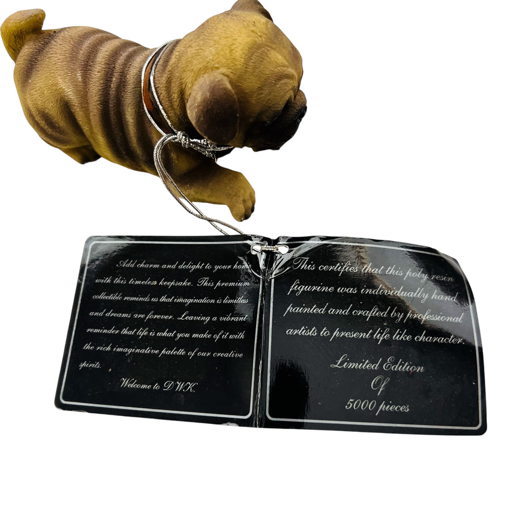 Pug Puppy DWK Corp Miniature Dog Figure
