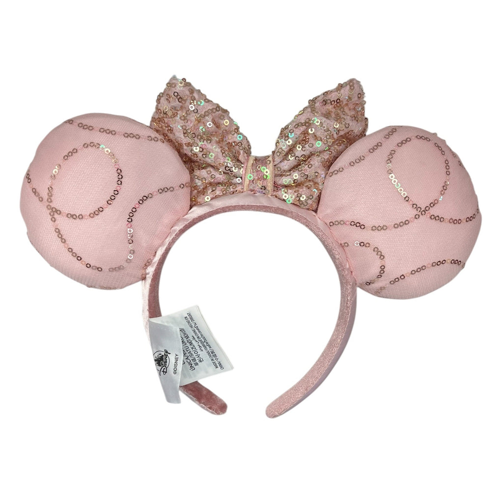 Disney Parks “Best Day Ever” Pink Sequins Minnie Ears