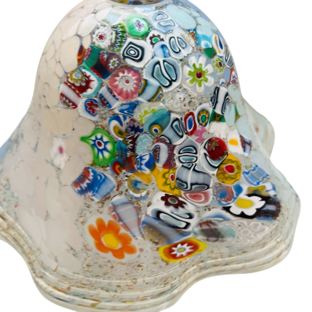 Vintage Murano Made In Italy Glass Millefiori Lamp Shade