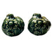 Vintage Green Pumpkins Salt & Pepper Shakers