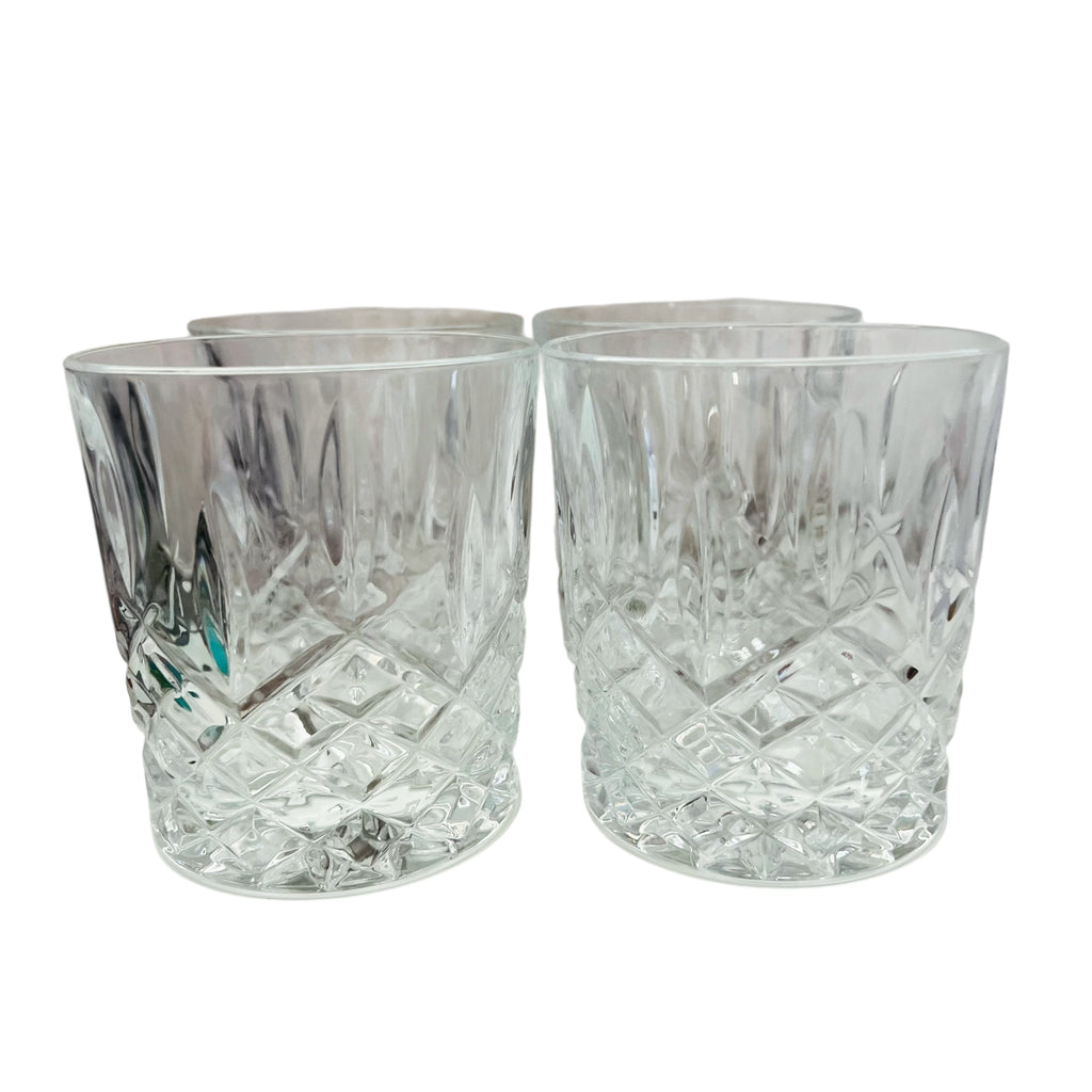 Waterford Marquis Markham Double Old Fashioned Glasses Set of 4