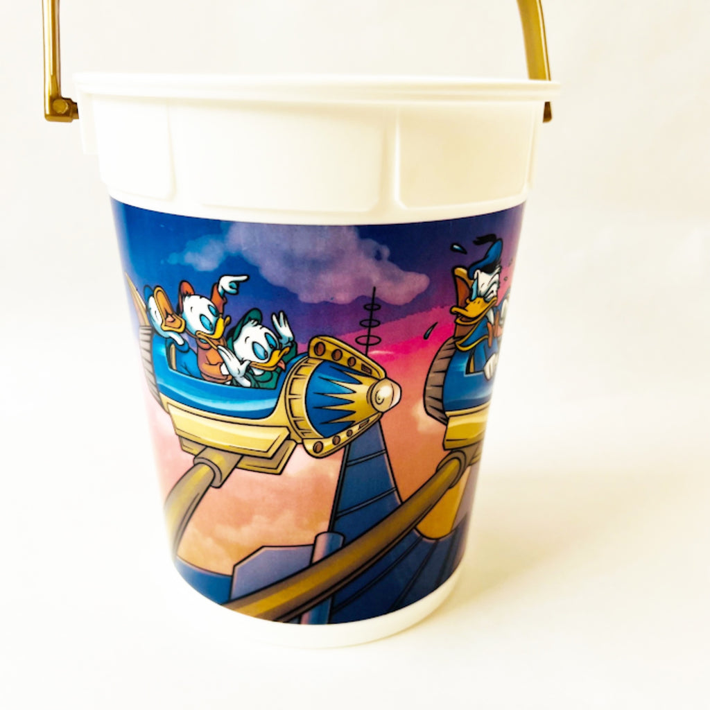 Disneyland Tomorrowland Mickey & Minnie Astro Orbiter Souvenir Popcorn Bucket