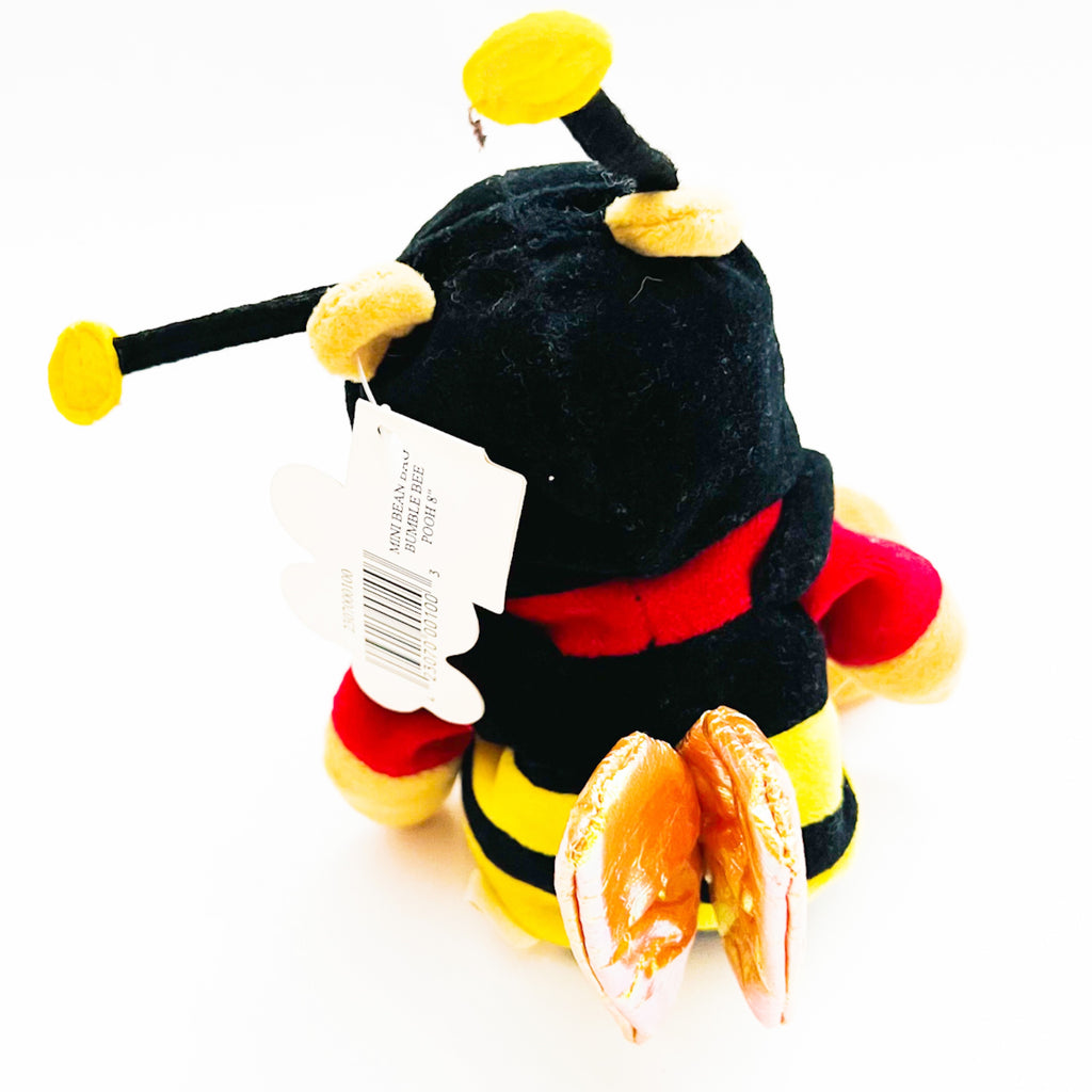 Disney MOUSEKETOYS Winnie The Pooh Bumble Bee Bean Bag Plush