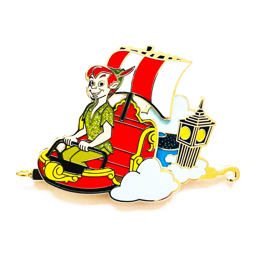 Disney Peter Pan's Flight Disneyland Fantasy Parade Pin