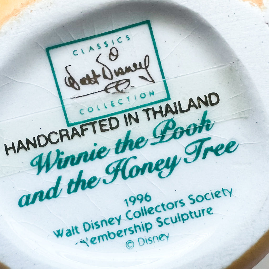 WDCC Walt Disney Classics Collection Winnie The Pooh and The Honey Tree Time For Something Sweet Figurine