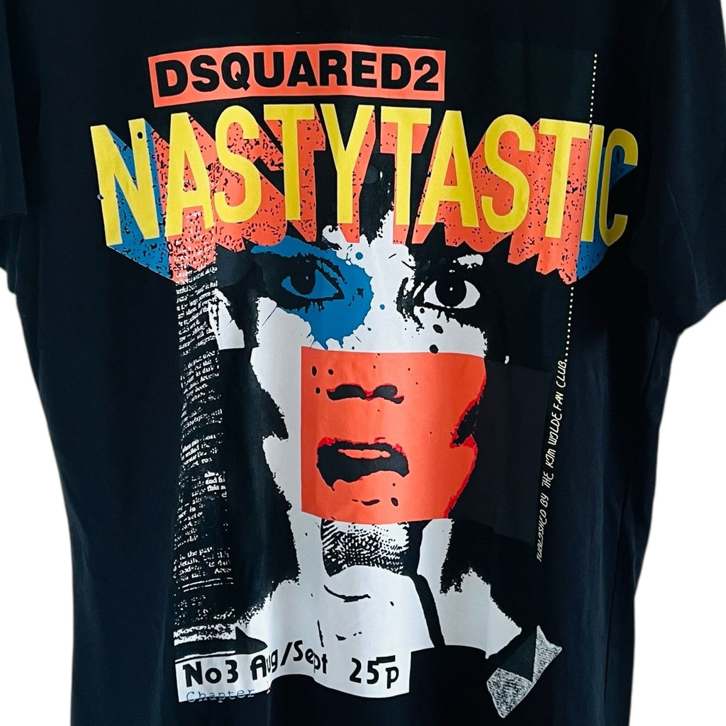 Dsquared2 Nastytastic Graphic Short Sleeve T Shirt
