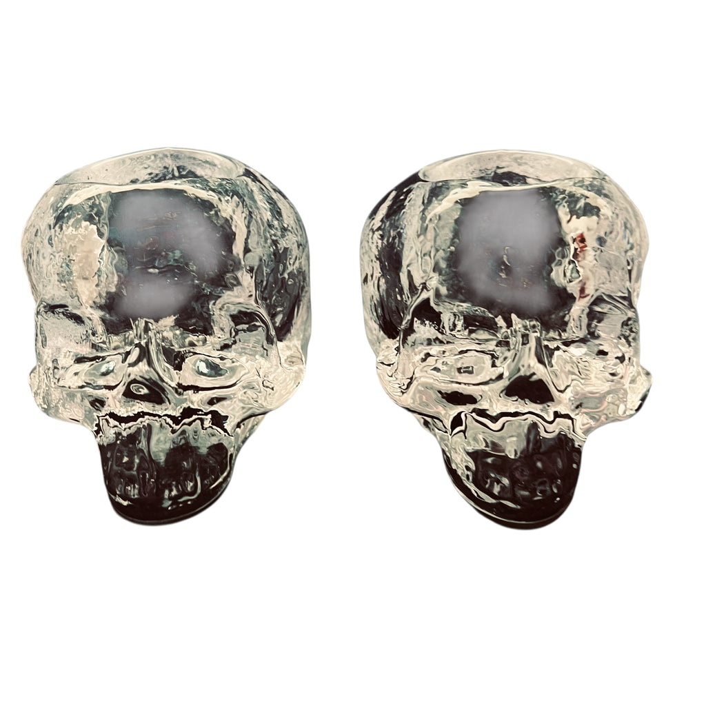 Kosta Boda Still Life Votive Clear Pair of Candle Holders