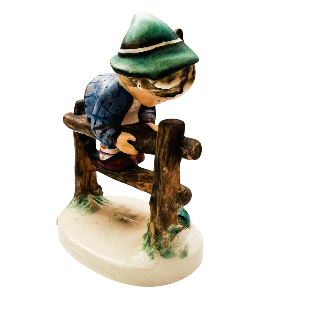 Vintage Hummel Goebel Retreat to Safety Boy Germany Figurine