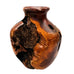 Vintage Mid Century Burl Wood Rustic Bud Vase