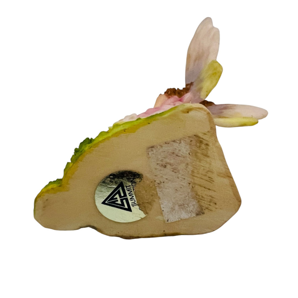 Summit Collection Fairy with Butterfly Wings & Ladybug Figurine