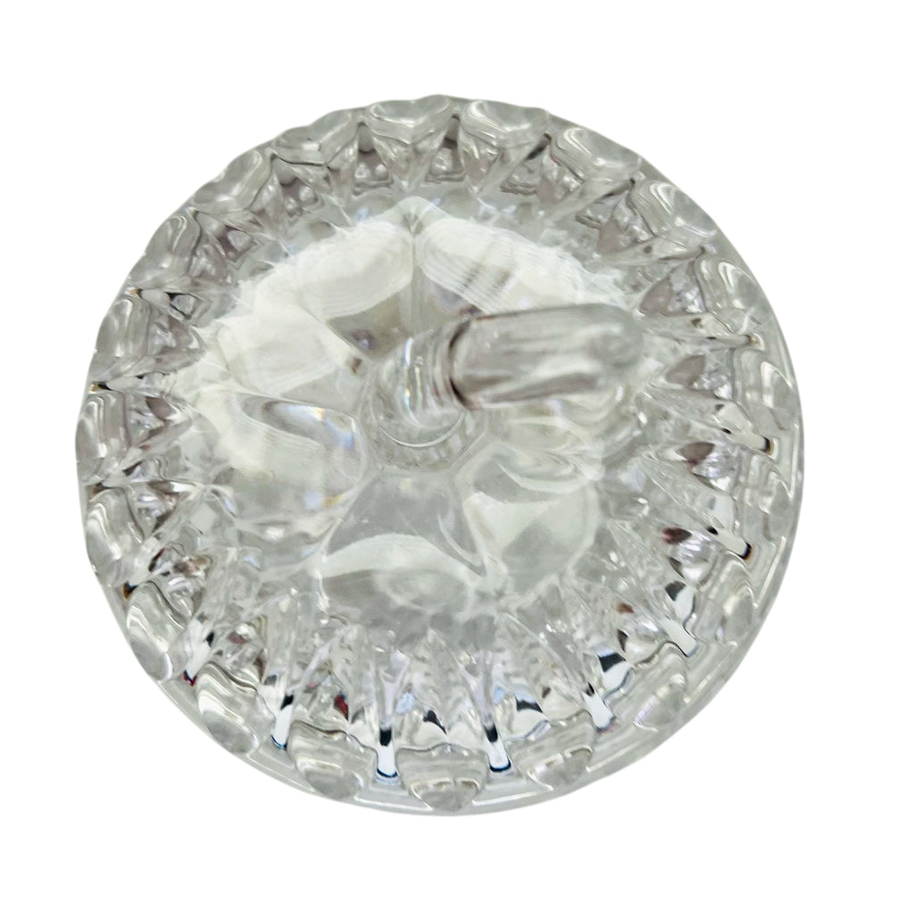 Vintage Gorham Crystal Althea Apple with Lid