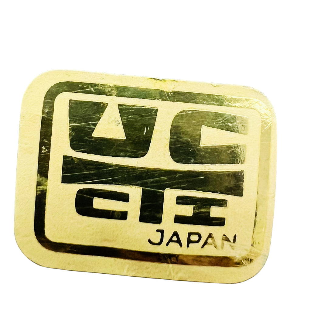 Vintage UCTCI JAPAN Man with Big Hands Stoneware Figurine Japan