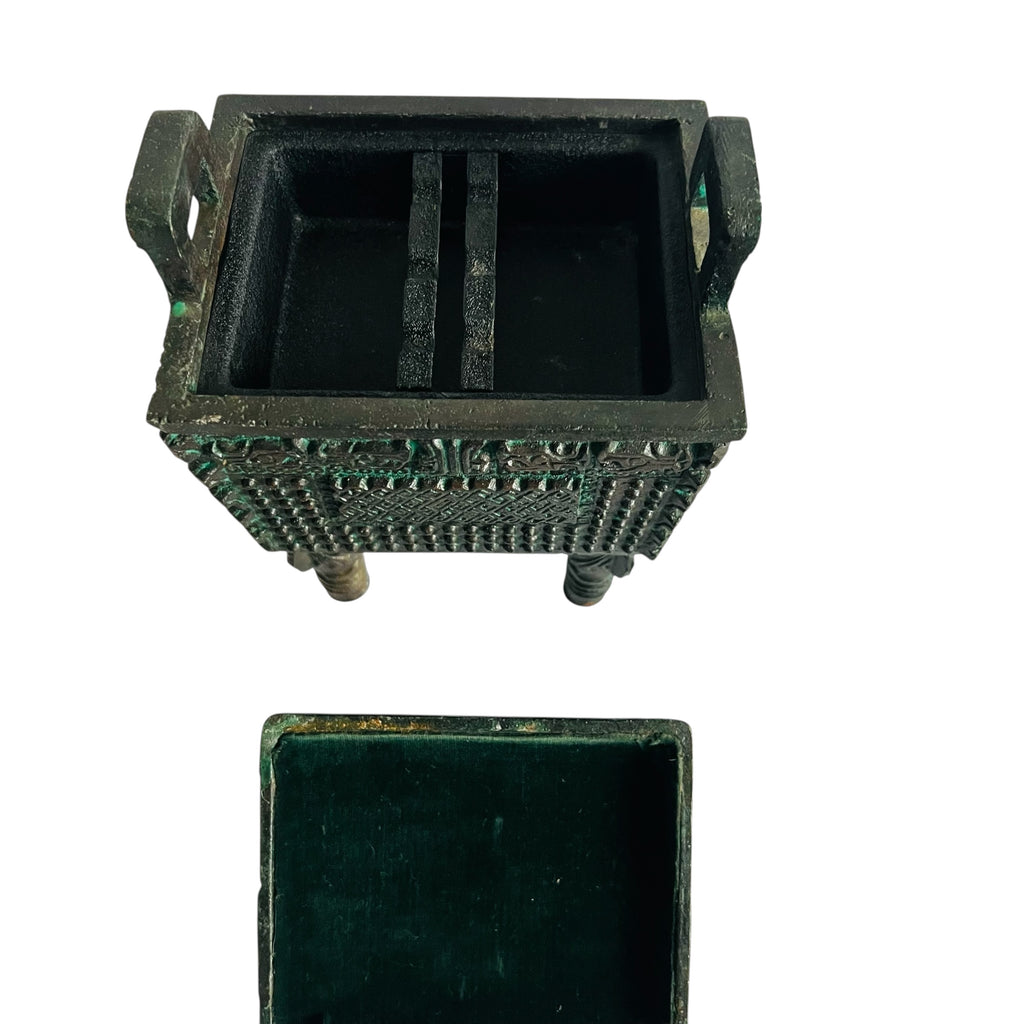 Vintage Legacy Collection Footed Ice Bucket with Handles