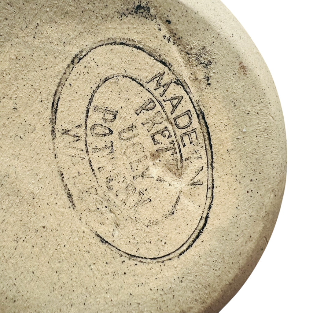 Vintage Pretty Ugly Pottery Whimsical Funny Face Mug Made in Wales