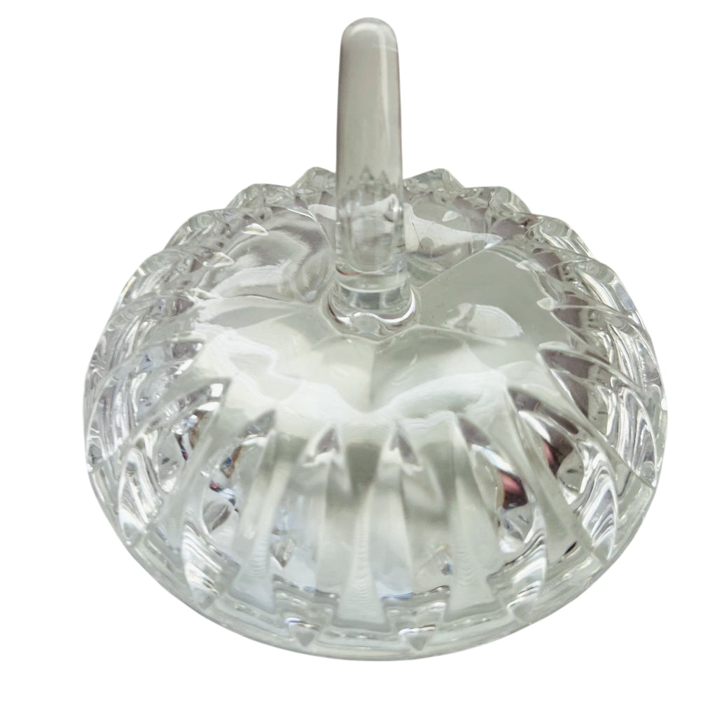 Vintage Gorham Crystal Althea Apple with Lid