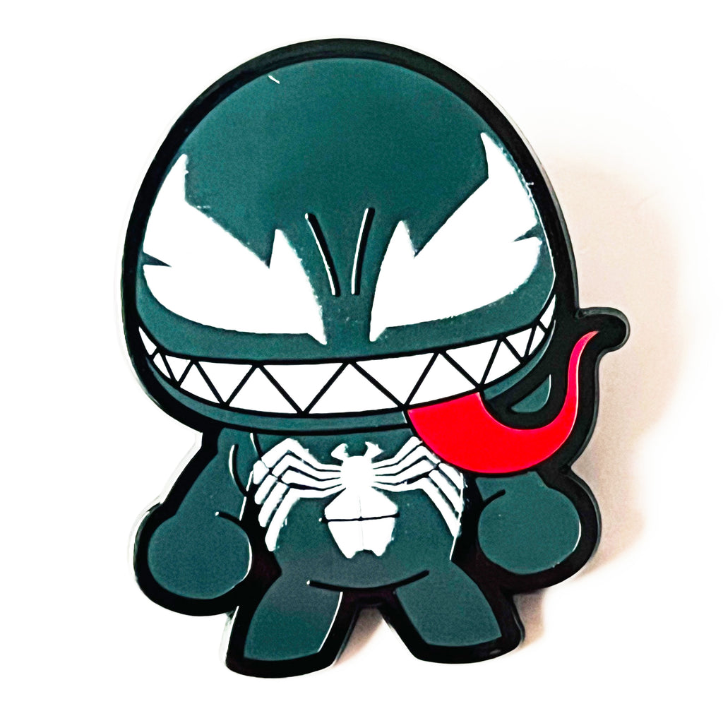 Disney Chibi Marvel Series Spiderman Villain Venom Pin