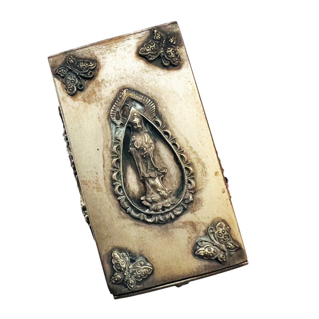 Religious Trunk Compartment Metal Box