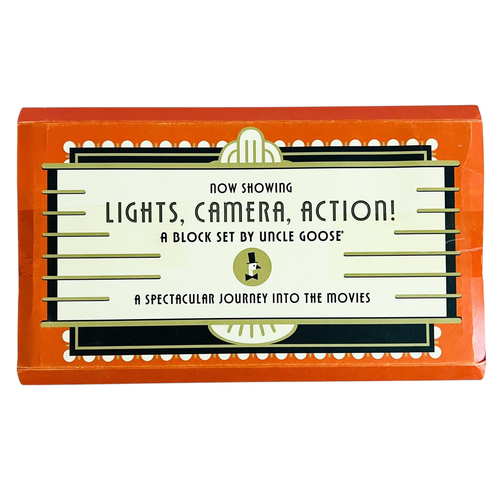 Uncle Goose Lights, Camera, Action! Blocks