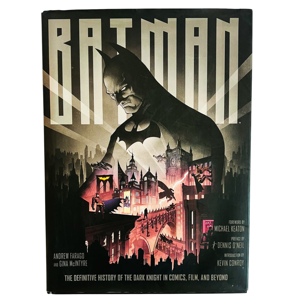 Batman The Definitive History Of The Dark Knight Hardcover Book